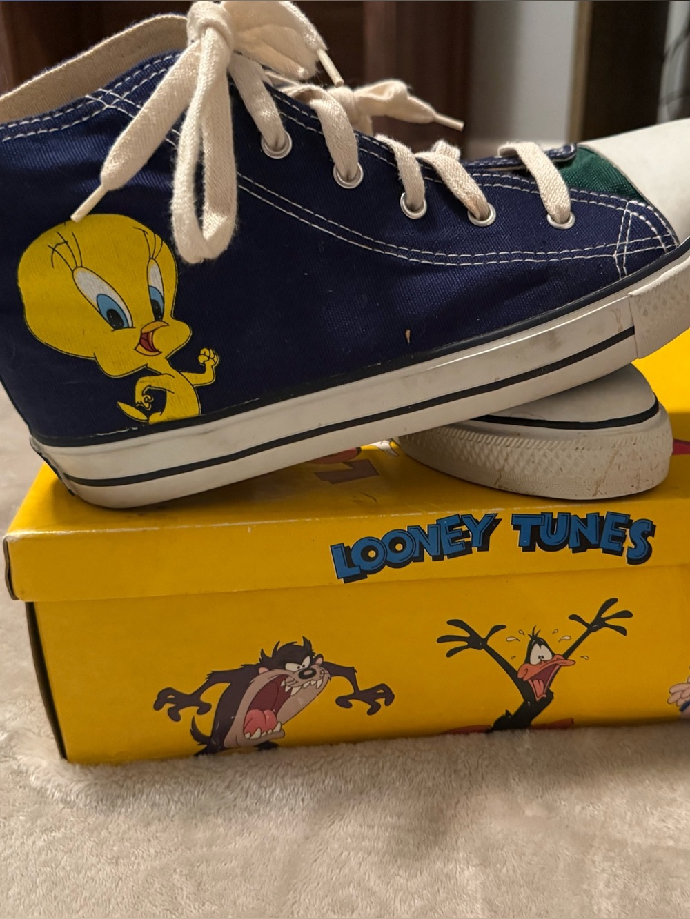 Looney Tunes Sneakers Vintage 90s Converse f. Tweety